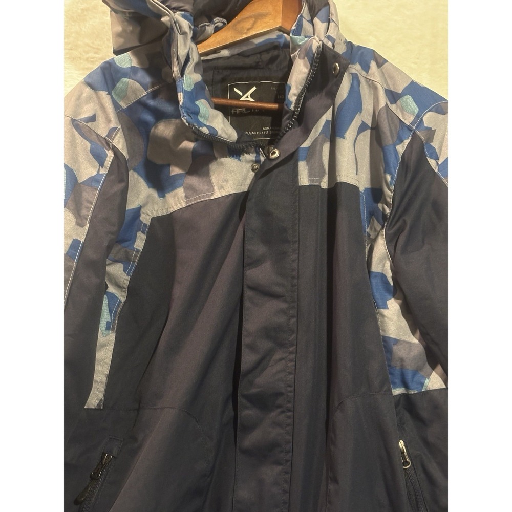 Arctix Ski Defiance Jacket Mens L Wind Water Resistant Insulated Removable Hood